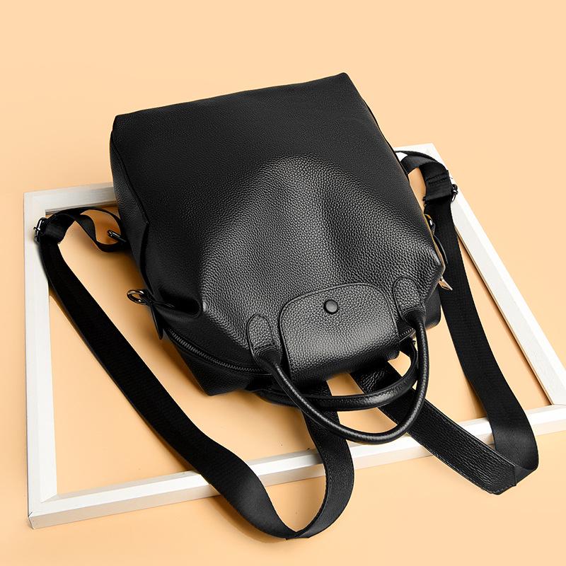 2026 High-End Genuine Leather Backpack: Large Capacity, Casual Travel, Versatile Fashion