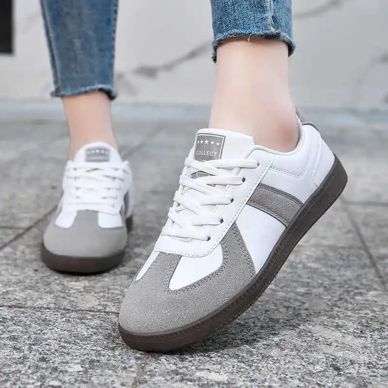 Hip Hop Round Tip Women's Sneakers 36 White Summer Boots Shoes Ankle Boots Sports Snekers Runings High Tech Dropship Tenks