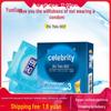 Celebrity Condoms: Ultra-thin 0.02mm, Pack of 3 for Men & Women, Couples, Adult Toys, Enhanced Lubrication, Ideal for Hotels & Supermarkets.