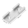 4pcs Aluminum Alloy Woodworking Cross Track Connector Aluminum Alloy Track Connector  Woodworking