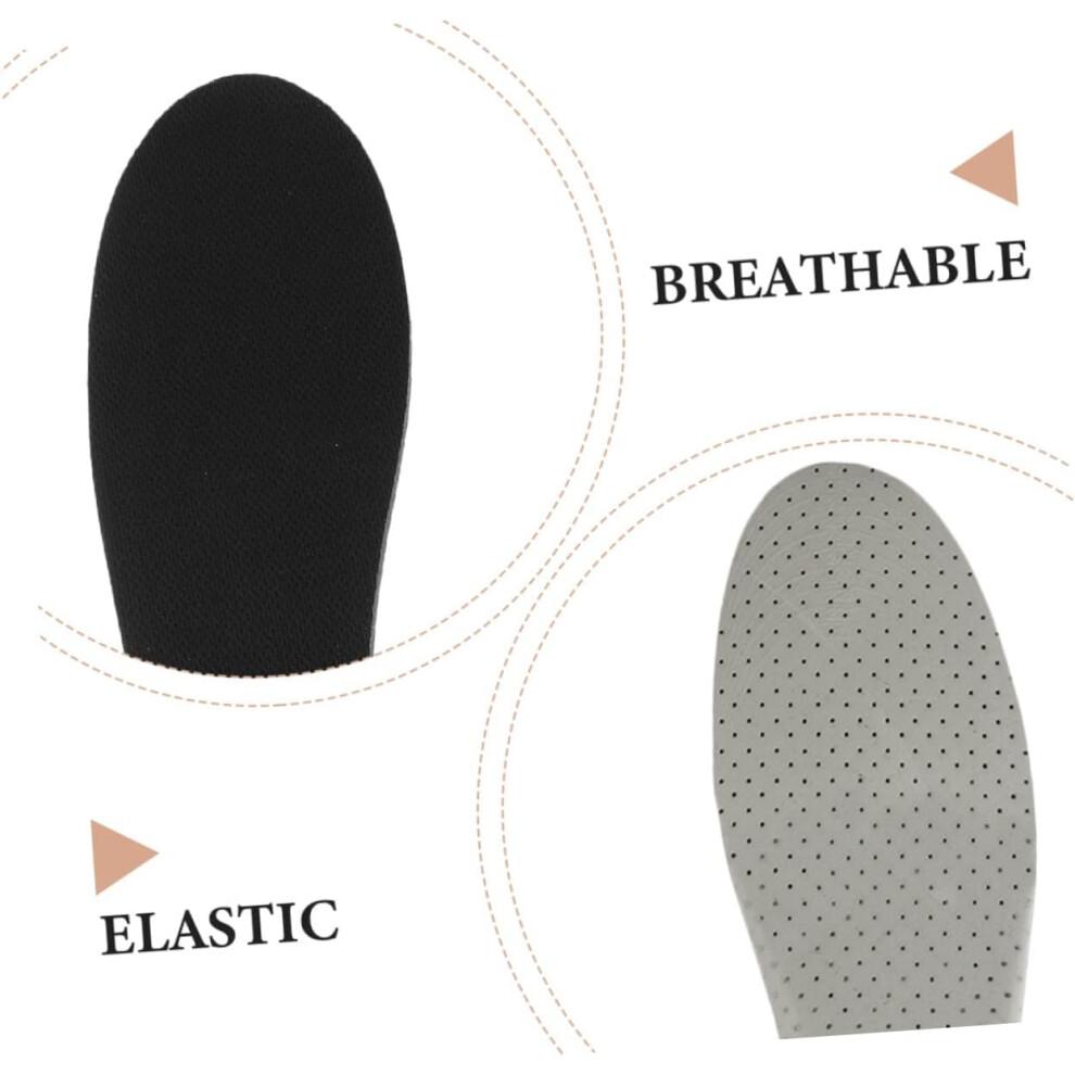 2pairs Heightening Insole Invisible Cushion for Shoe Inserts Insoles Sneakers Memory Foam Comfortable Sport