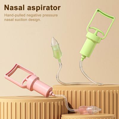Kids Nasal Aspirator Nose Cleaner Compact Design Portable User-friendly Suction Pump Manual