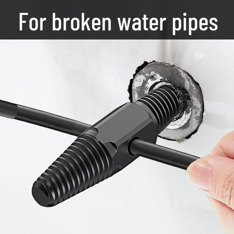 Reverse Thread Broken Pipe & Screw Extractor for Faucets and Valves