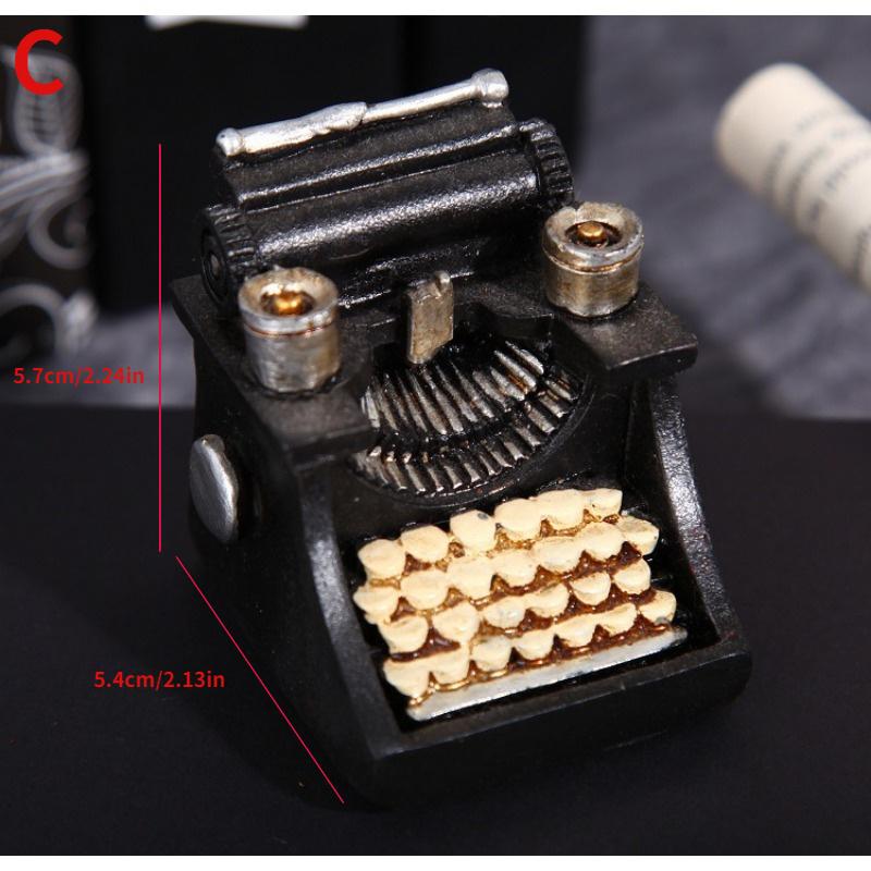 

1 шт. Ретро Ностальгические Полимерные Поделки Украшение для Дома Мини-Фигурки Реквизит для Фотографии Камеры Пианино и Фонографы