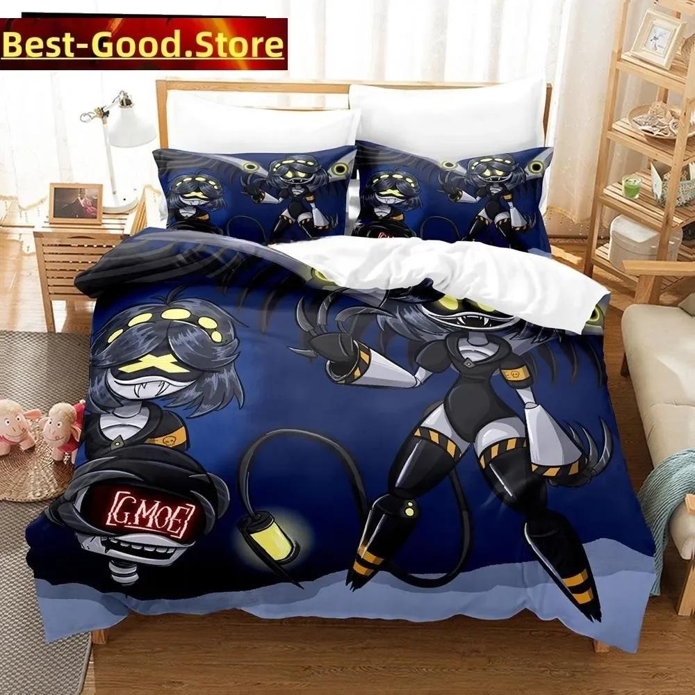 Fashion 3D Anime Murder Drones Bedding Set Printed Bed Set With Pillowcase Bed Duvet Cover Single Double Queen Super King Size