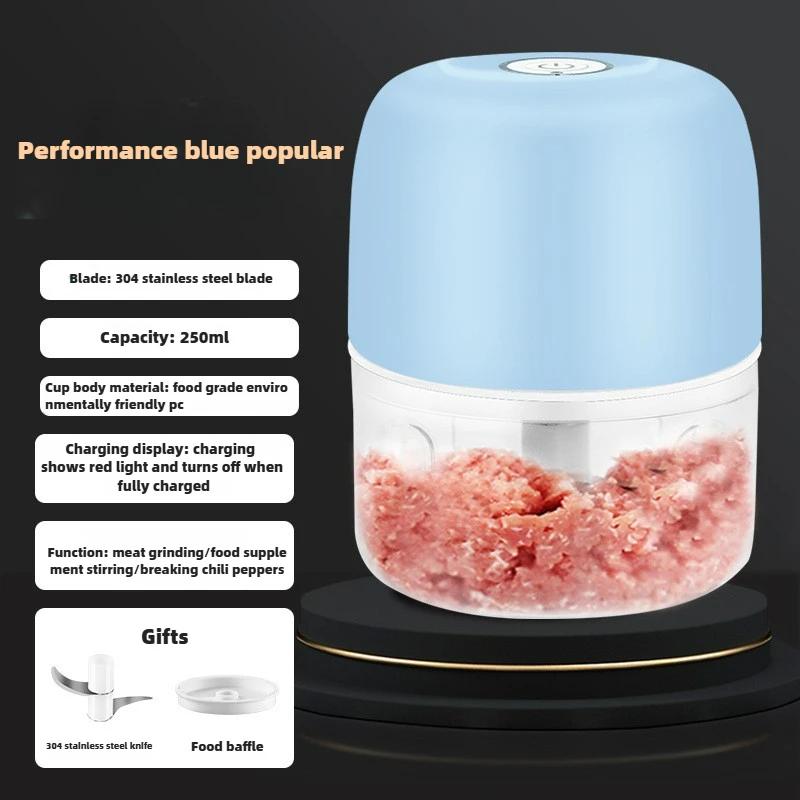 Elektryczna praska do czosnku Maszynka do czosnku bezprzewodowa Artefakt Mini krajalnica do czosnku