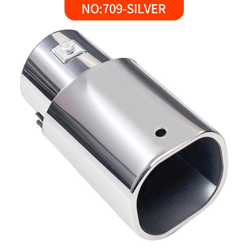 Stainless Steel Tailpipe Cover for 6.8CM-7.3CM Exhausts