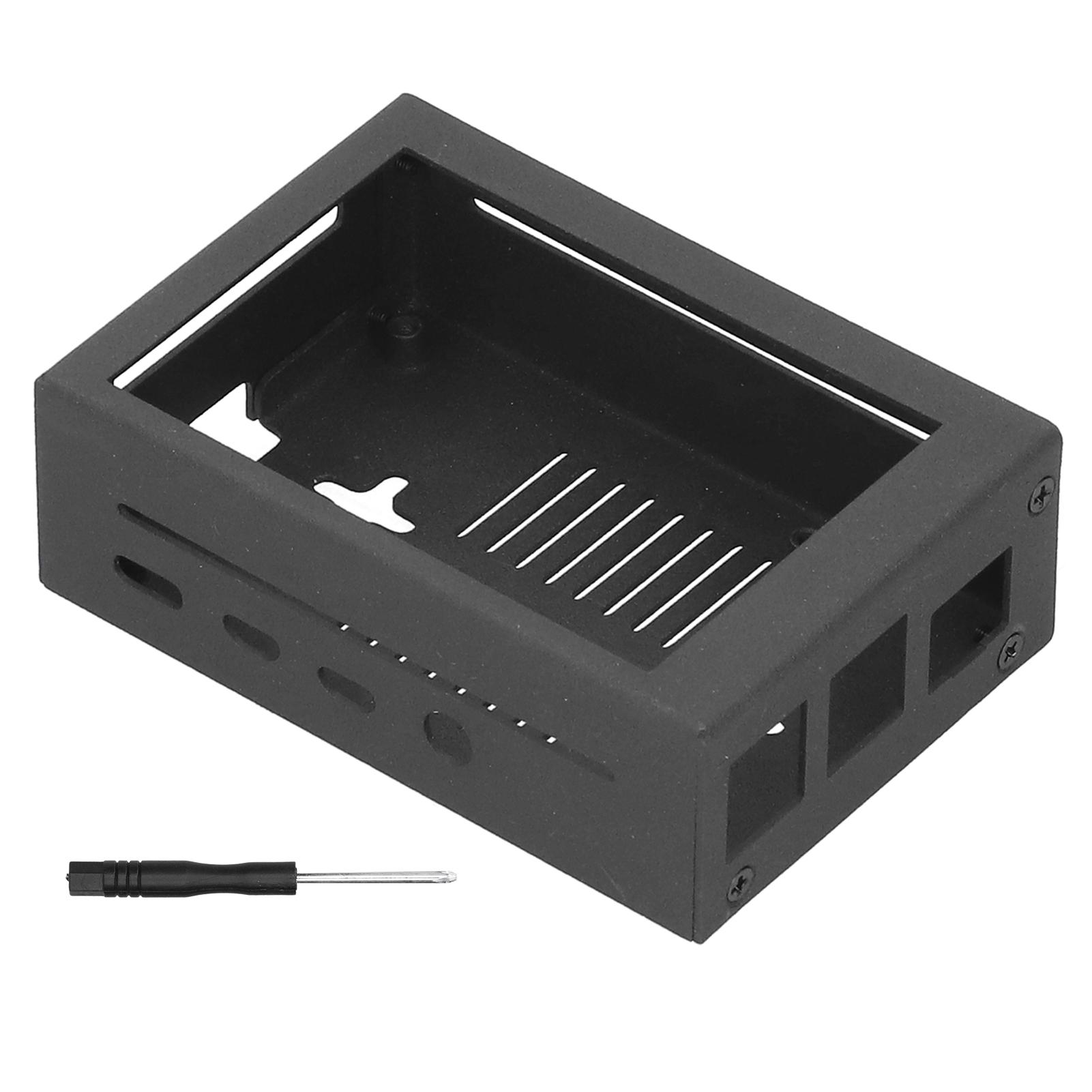 

For Raspberry Pi Shell Dust Proof Iron Durable Protective Box Electronics Accessories(Metal Case )