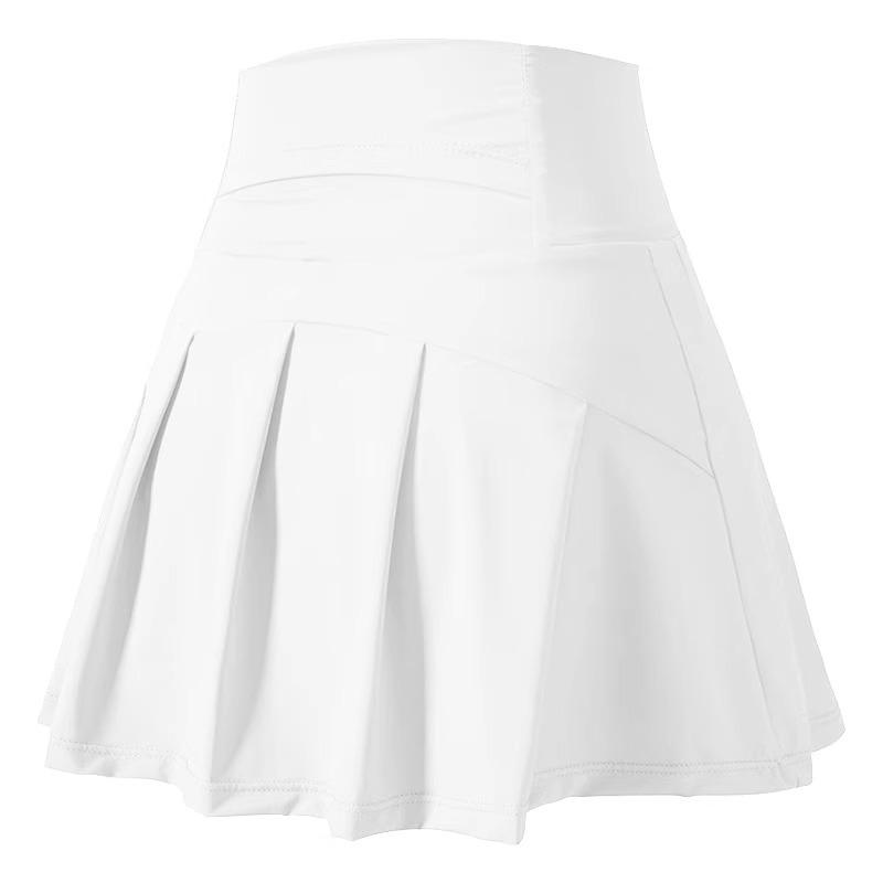Sports Shorts Women'S Summer Thin New Running Anti-Light Skirt High Waist And Thin Yoga Tennis Skirt