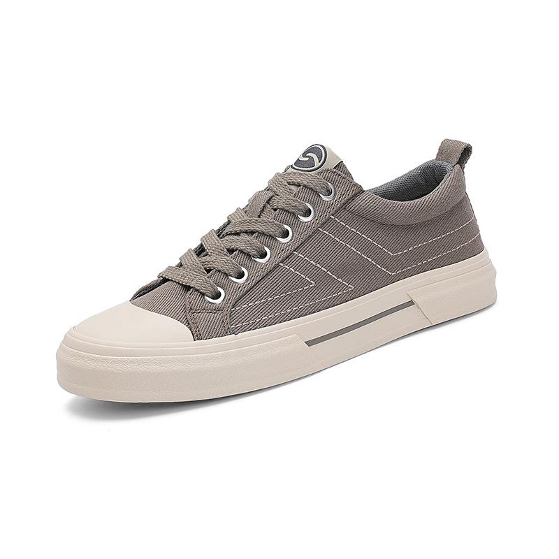 2026 Spring Men's Versatile Canvas Shoes - Fashionable, Comfortable, Low Top Skate Sneakers