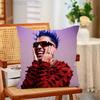 RRauw Alejandro Rapper  Pillow Cases for Bedroom Living Room Sofa Home Decor Polyester Cushion Cover with Zipper