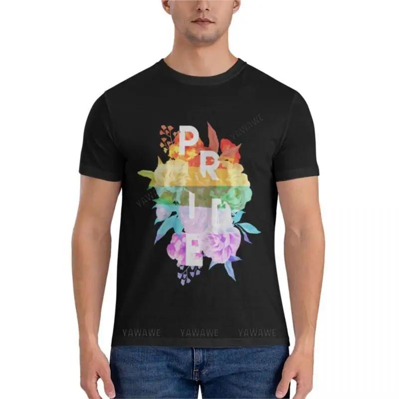 men t-shirt Floral Pride Essential Tshirt kawaii clothes ... XXL
