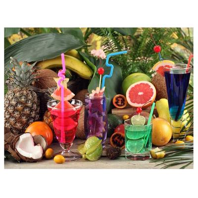 Ricamo Diamante Cibo Bevande Cocktail Frutta Pittura Diamante 5D Strass Mosaico Adesivo