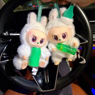 25 New Lububu Original The Monsters Spirit Serie Keyring Pendant Labubu Keychain Christmas Gift Kids Toys Mystery Box