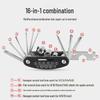 16-in-1 Folding Hex Wrench & Screwdriver Set