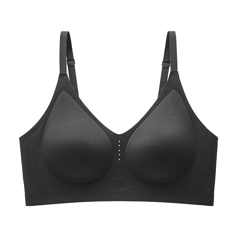 Lightweight Seamless Anti-Sagging Bra: Comfortable, Wire-Free Support with Breathable Cups