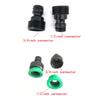 Y-Type Garden Watering Hose Fitting Adapter Extender Kit ABS Quick Coupling 1/2” Inner And Outer Thread for Hose