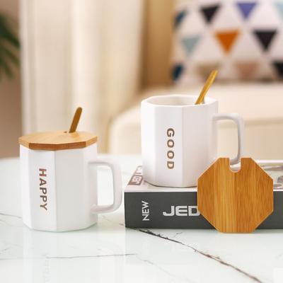 New Japanese Style Home Star Dad Mug with Lid Teacher's Day Gift Practical Mug Mug