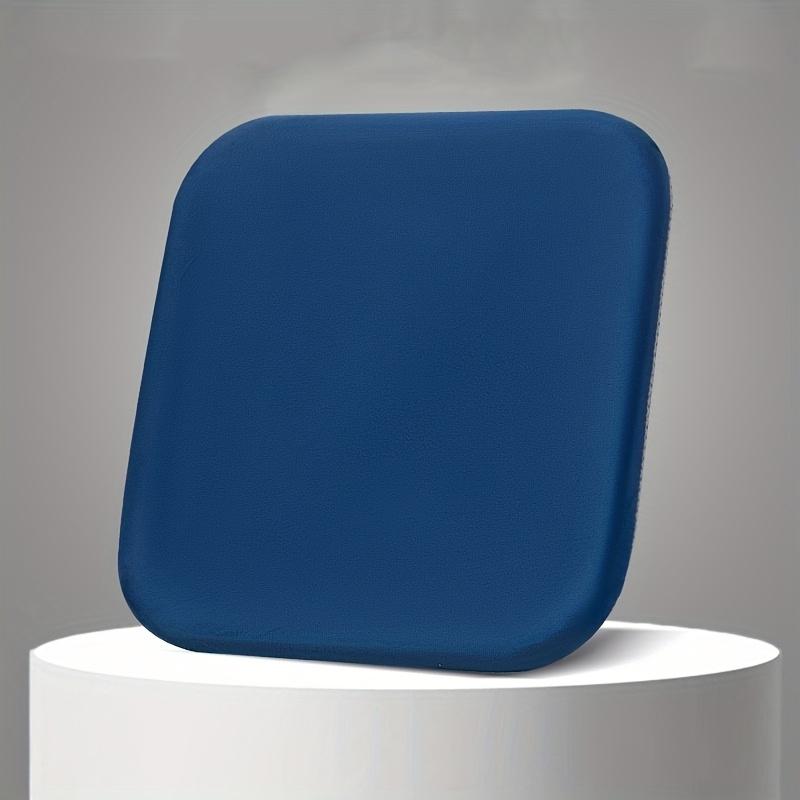 1 шт мягкая губка нескользящая подушка со съемной подушкой на молнии высокая упругость подходит для офисной подушки домашнего декора 15751575inch темно-синий 869₽