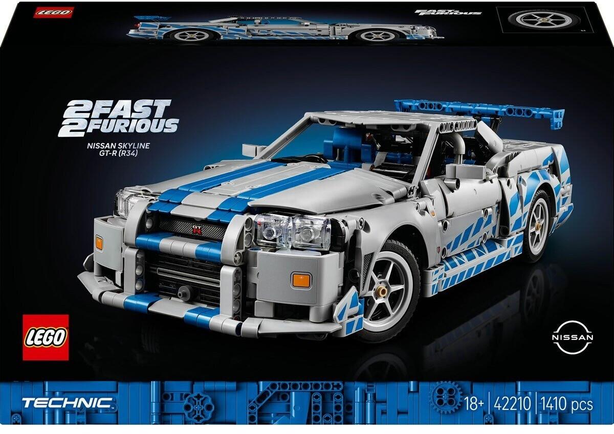 

LEGO конструктор Technic – Auto 2 Fast 2 Furious Nissan Skyline GT – R (R34) (42210)