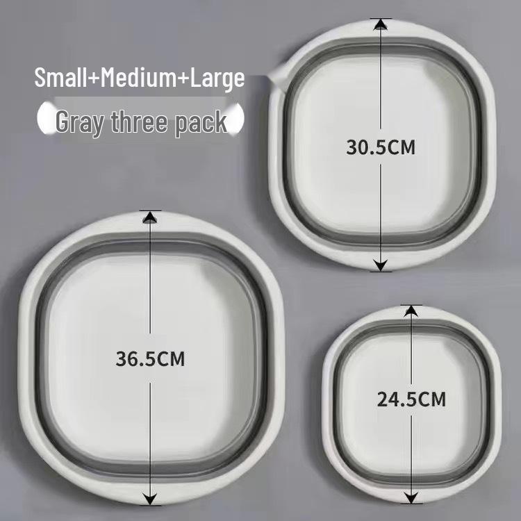 

Портативная складная раковина - Идеально подходит для общежитий, стирки детских вещей и путешествий