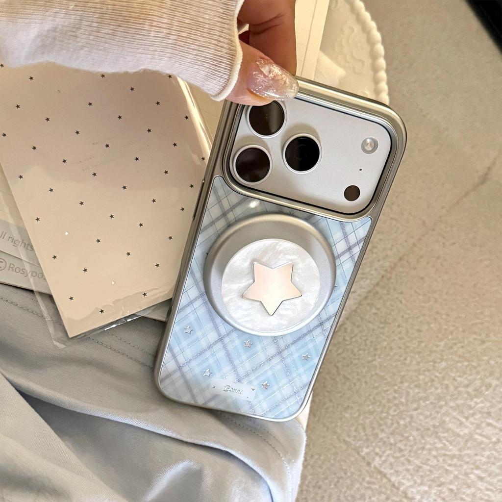 Creative Shell Magnetic Phone Case for iPhone 16, iPhone 17, and iPhone 17 Pro Max