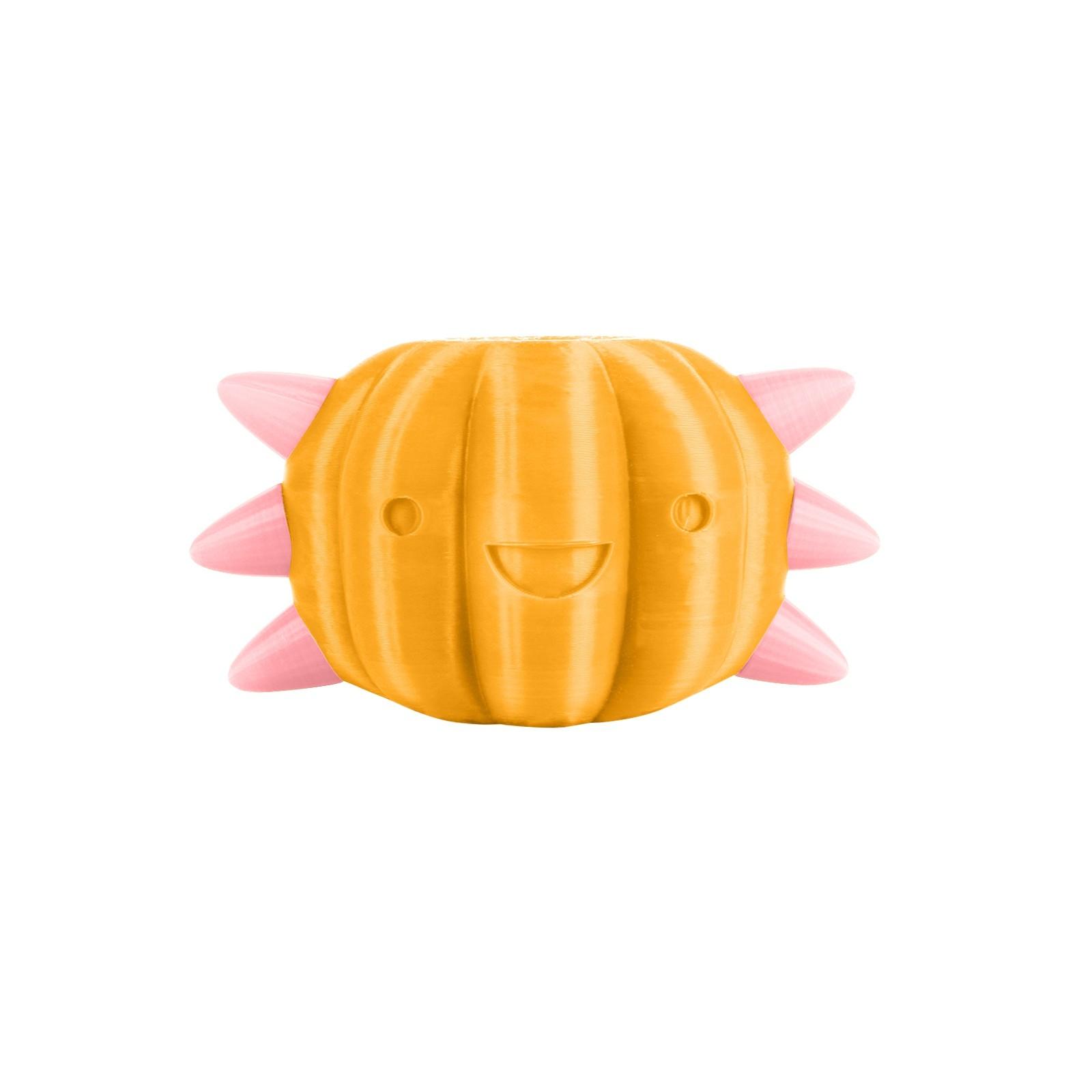 

3D-печать на Хэллоуин AxolotlPumpkin Супер Непобедимые Абстрактные Креативные Украшения AxolotlPumpkin Декоративные Для Взрослых И Детей One Size золотой