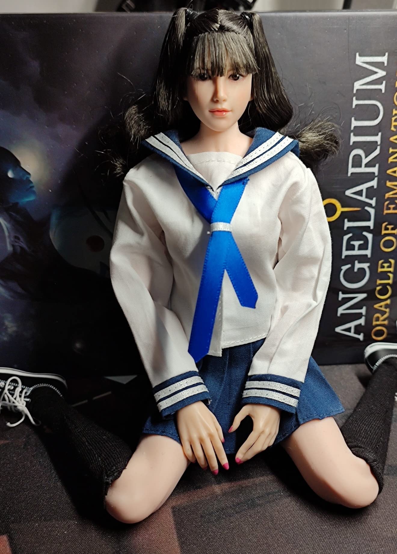 

Figure Innocent Style High School Girl JK Sailor Uniform and Socks Set Compatible with TBLeague Body Head and Shoes Not [TOYBARJAPAN] 1/6