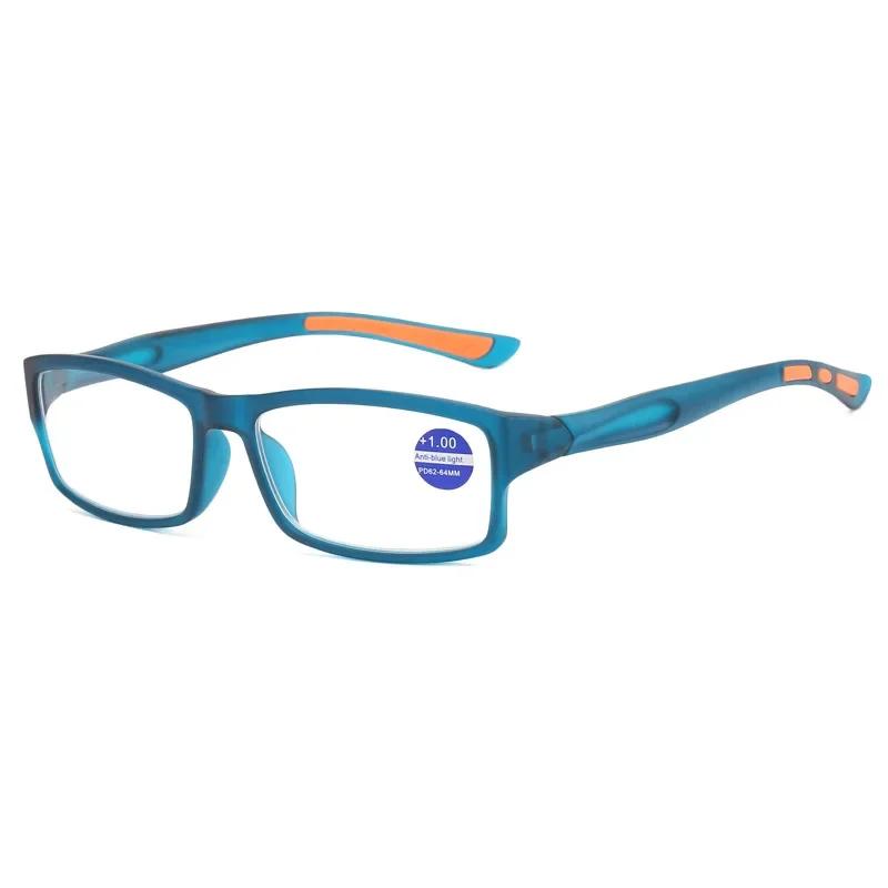

Stylish Sports Reading Glasses Elderly HD Reading Presbyopia Glasses Men European American Anti Blue Light Presbyopia Eyewear for Women 1.5