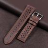 18mm 20mm 22mm Handmade Leather Strap Vintage Cowhide Band Men Women Universal Watchband Breathable Sport Bracelet Accessories