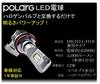Nissei Kogyo POLARG LED Bulb for Lamps 4200K 3000lm 2 Pieces Fanless Same Size As Halogen Bulbs P3008C Vehicle Inspection Compliant Trusted Genuine