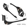 APP Controllo remoto Doppio anello Doppio shock Chiusura Cum Ring Plug anale Coppia vibratore Giocattoli del sesso Anello del pene remoto Prodotti per adulti