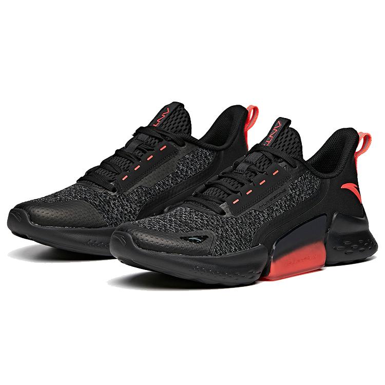 ANTA Variety Training Collection Training Shoes Men's Low top Black/Red 112027786-6