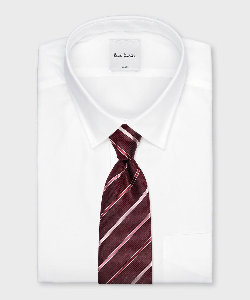 Corbata de regimiento de color degradado