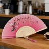 Retro-Tanzfächer im japanischen Stil für den Sommer - Klassischer antiker Stil