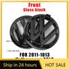 Für VW VOLKSWAGEN Neues Volkswagen 120mm 110mm Auto Logo Emblem Haube Vorne Und Hinten Heckzeichen Hinteres Abzeichen 6R0853600A Zubehör Für V