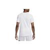 Nike T Shirts Men's White Crew Neck Moderate Straight Fit FJ1504-100