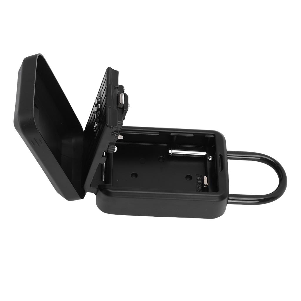 Key Lock Box Aluminum Water Proof Portable 4 Digit Combination Key Safe Storage Lockbox for Outside Home Garage