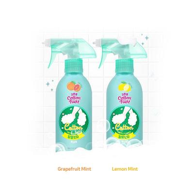Shampoo per i piedi al cotone 385ml limone e menta / pompelmo e menta, cosmetici coreani, Kbeauty, campione