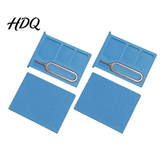 Portable SIM Card Box 2Pcs 3D Printed One-Piece Storage Box Multi-slot Case