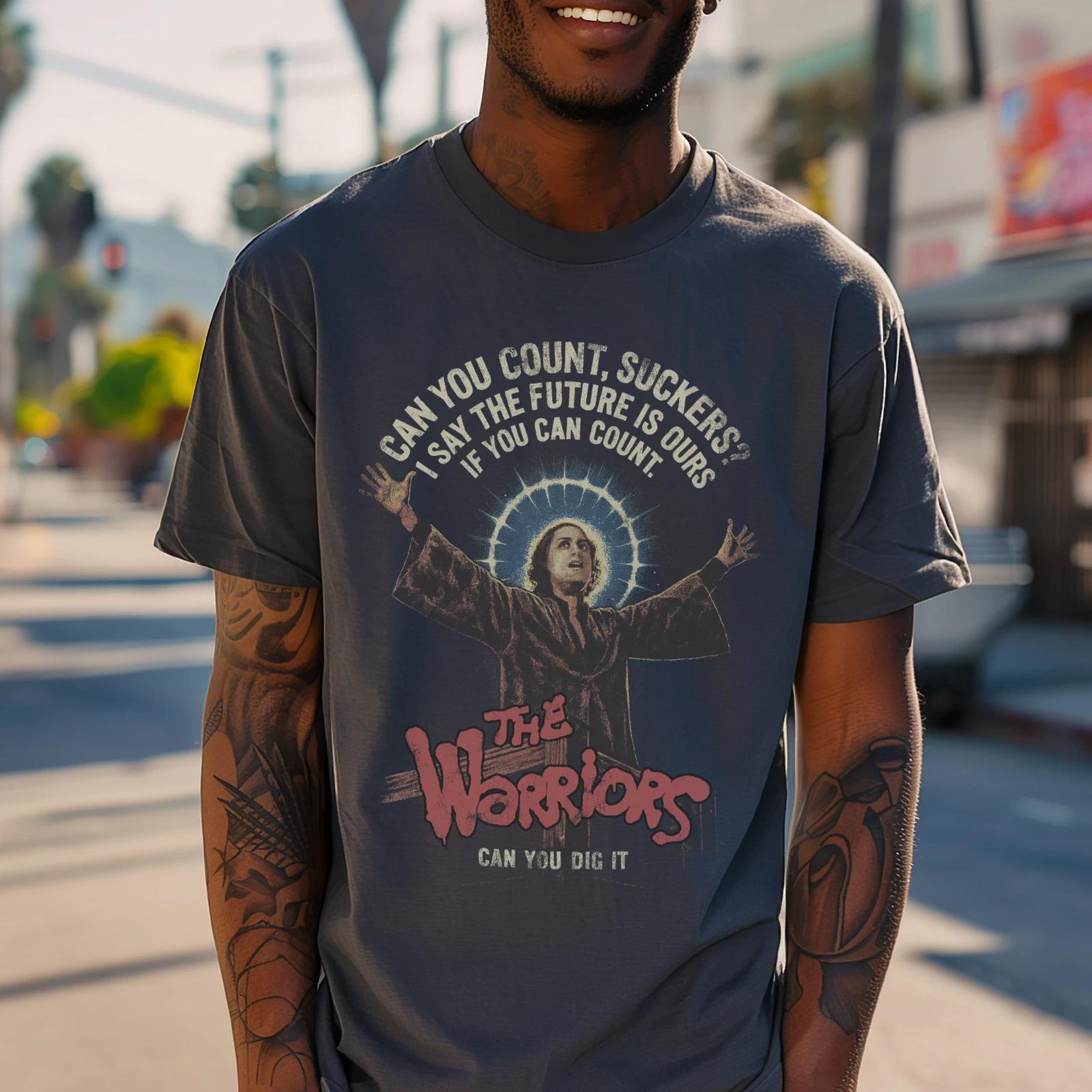 

The Warriors T shirt Can You Dig It Cyrus Quote Tee 70s Cult Film Vintage 2XL