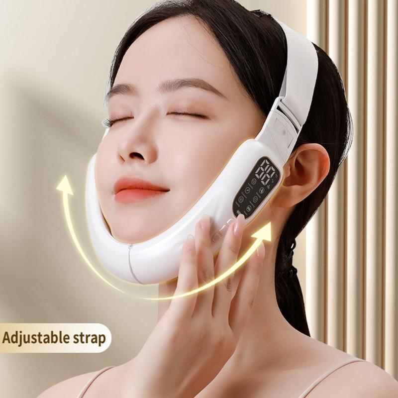 Electric Facials Lifting Device Facials Slimming Vibrations Massager Double Chin Reducer V Shape Face Lift Belt Machine