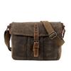 Nová Retro Crossbody Taška Ležérní Plátěná Taška přes Rameno Pánská Jednoduchá Pánská Crossbody Taška Nepromokavé Tašky Horizontální