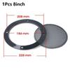 1Pcs 2/3/4/5/6.5/8/10 inch Speaker Net Cover High-grade Enclosure Speakers Plastic Frame Metal Iron Wire Grilles Car Home