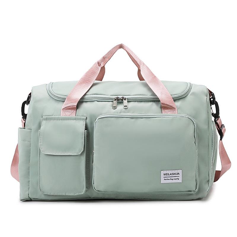 Outdoor sports fitness bag men's and women's training swimming bag dry and wet separation short-distance fashion travel bag shoe compartment