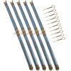 10Pcs Metal Internal Flex Frames Retro for Coin Wallets Bags Pencil Case DIY Accessory