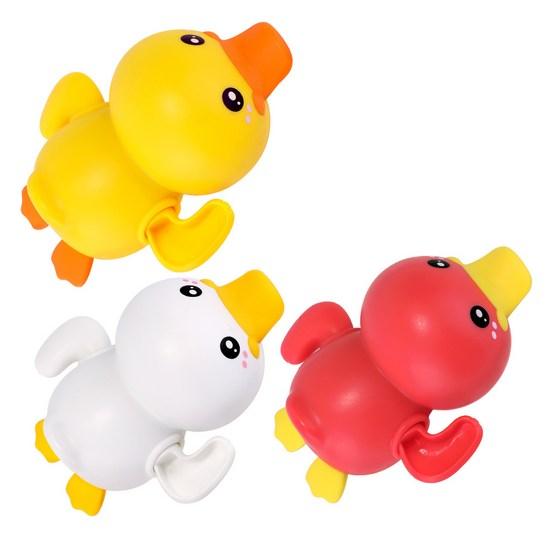 

Happy Play 3 types of swimming ducks, Korean Bath Toys
