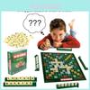 Klassiek Scrabble Bordspel Educatief Speelgoed Voor Kinderen En Volwassenen