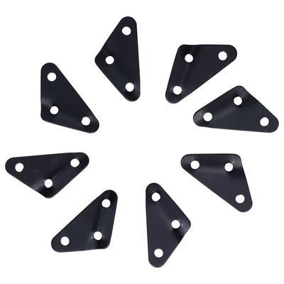 8 ks Pikniková hliníková slitina Trojúhelníková přezka na lano Deštník 3?Nastavovač lana s dírkou Stanové doplňky