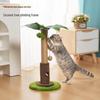 Coconut Palm Leaf Cat Tree with Scratching Post & Mouse Teaser